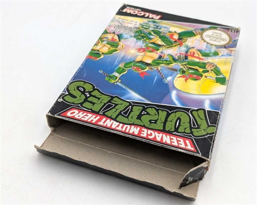 Teenage Mutant Hero Turtles - Original Æske - SCN - NES Spil (C Grade) (Genbrug)
